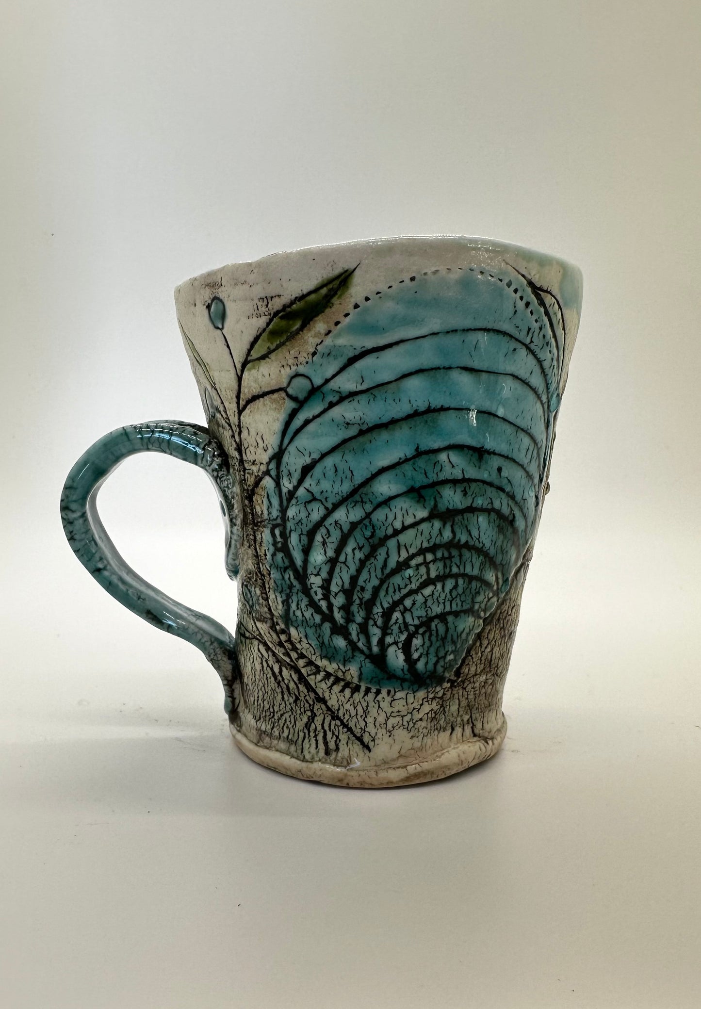 Porcelain Seashell Teacup
