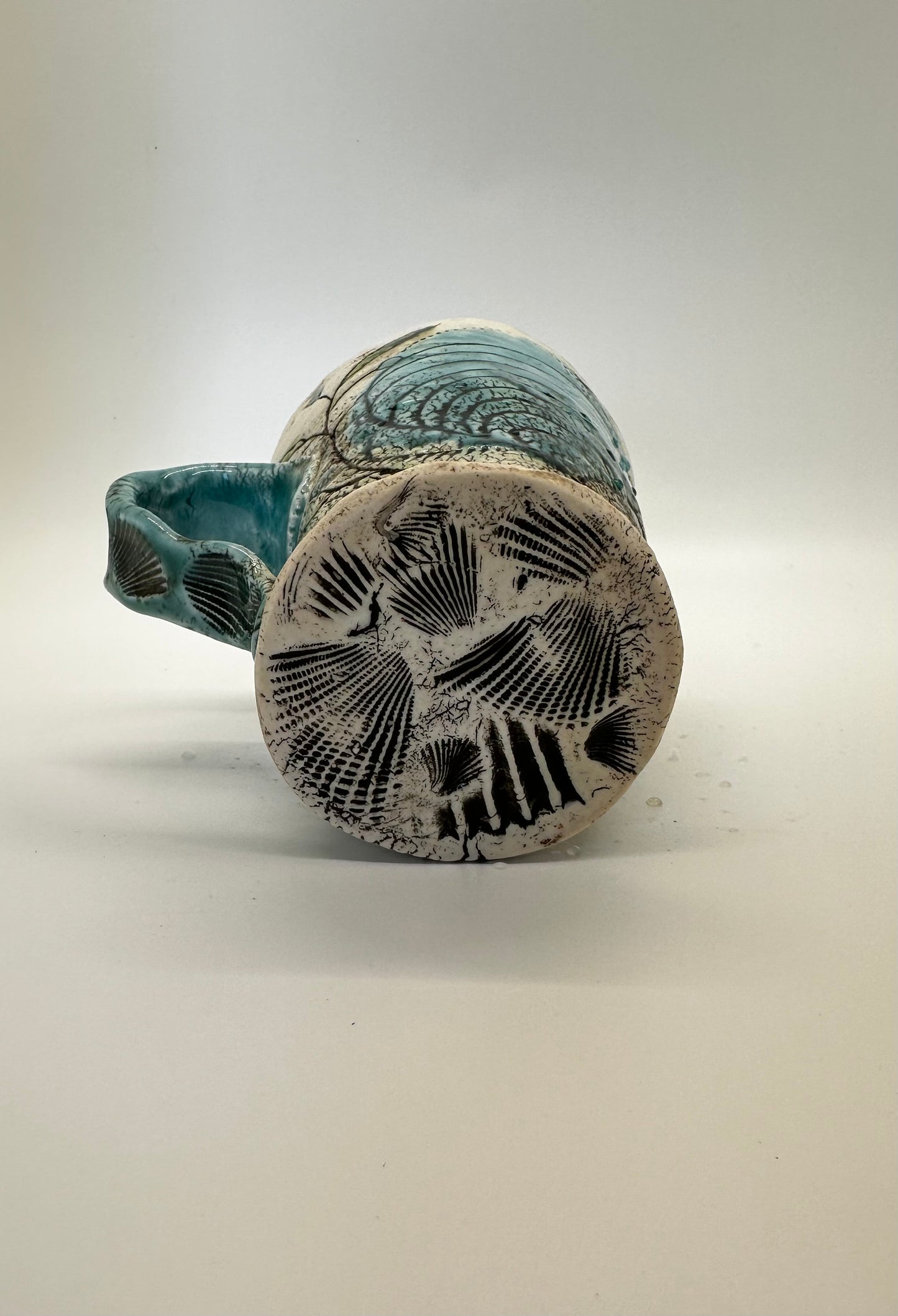 Porcelain Seashell Teacup