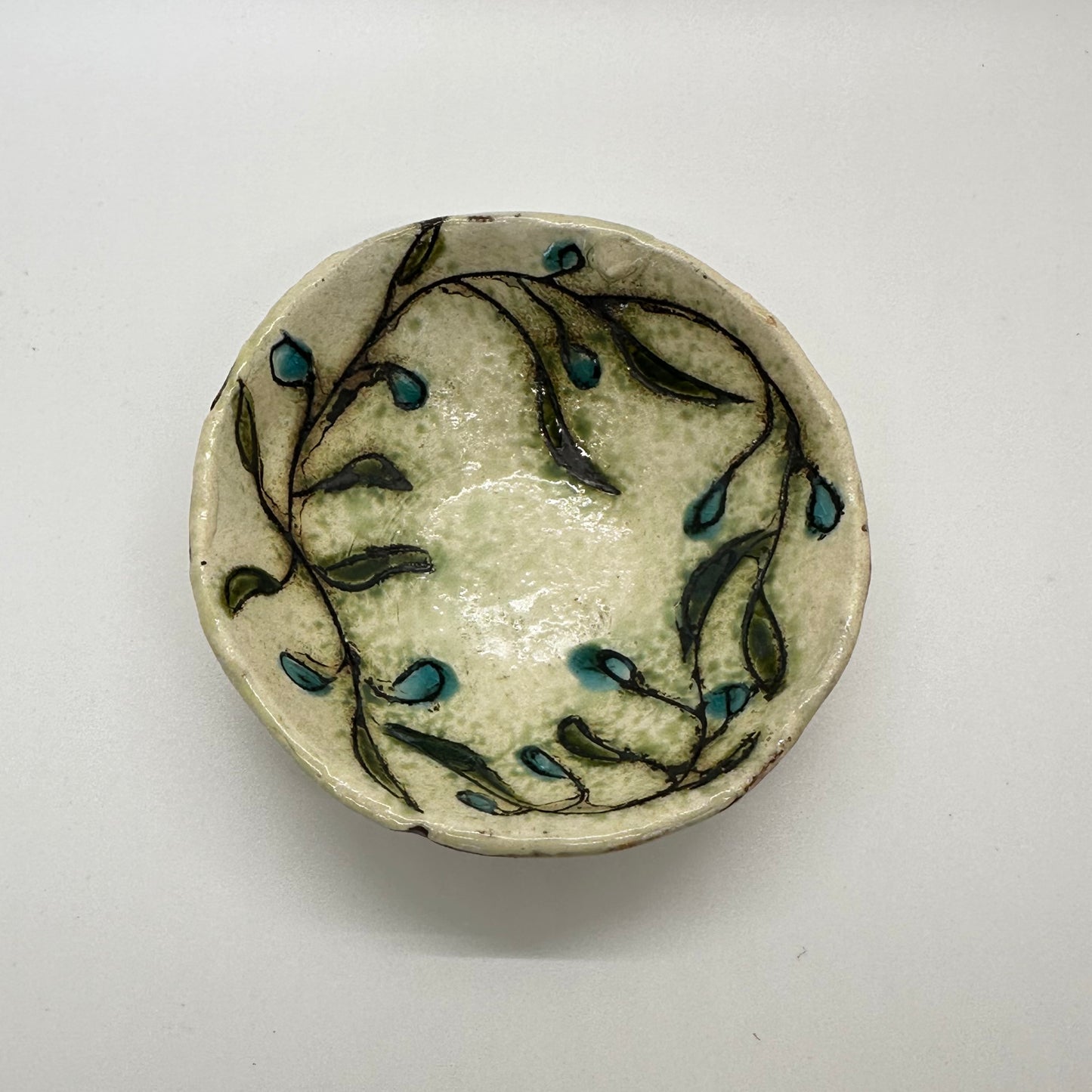 Small Stoneware Vine Bowl