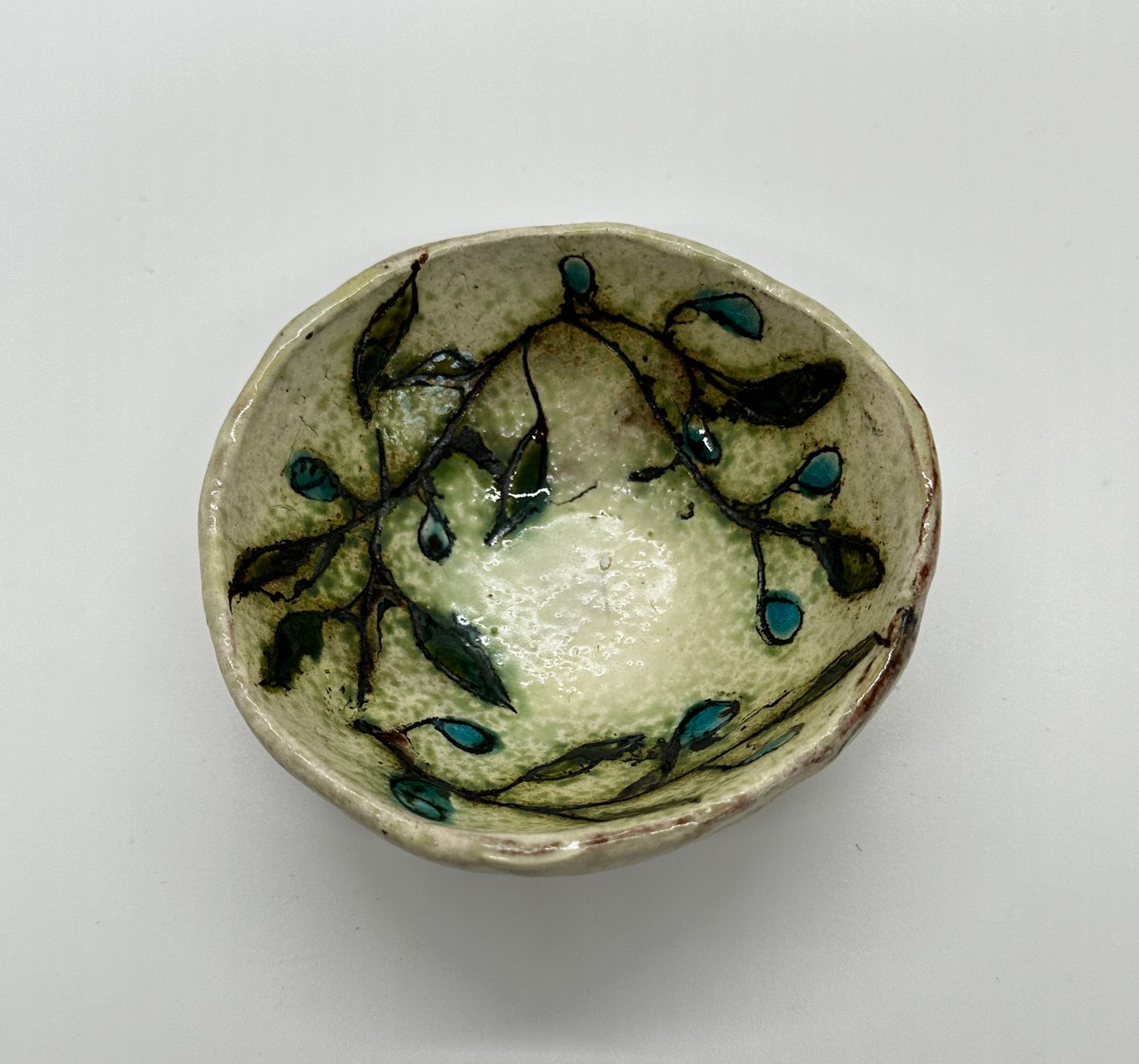 Small Stoneware Vine Bowl