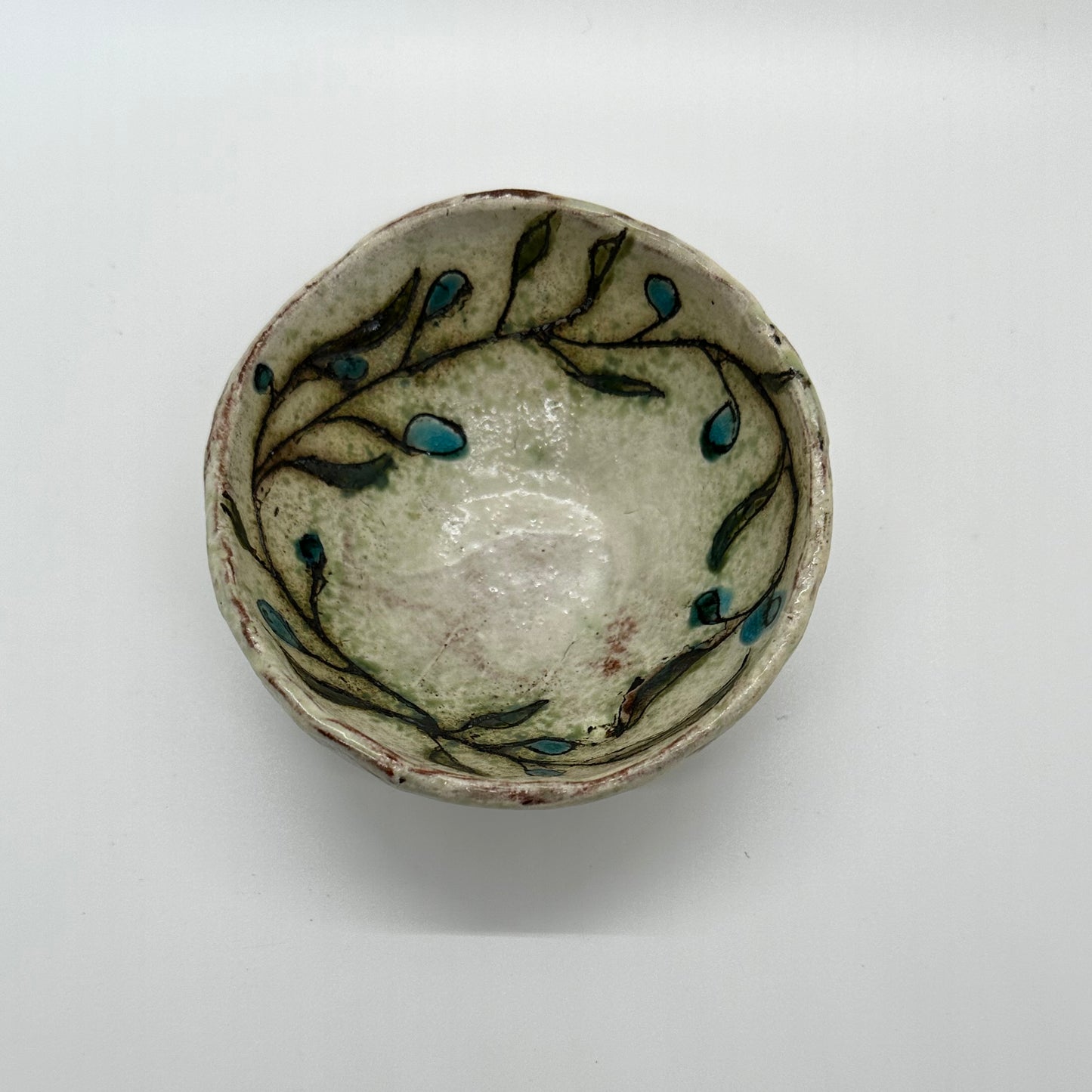 Small Stoneware Vine Bowl