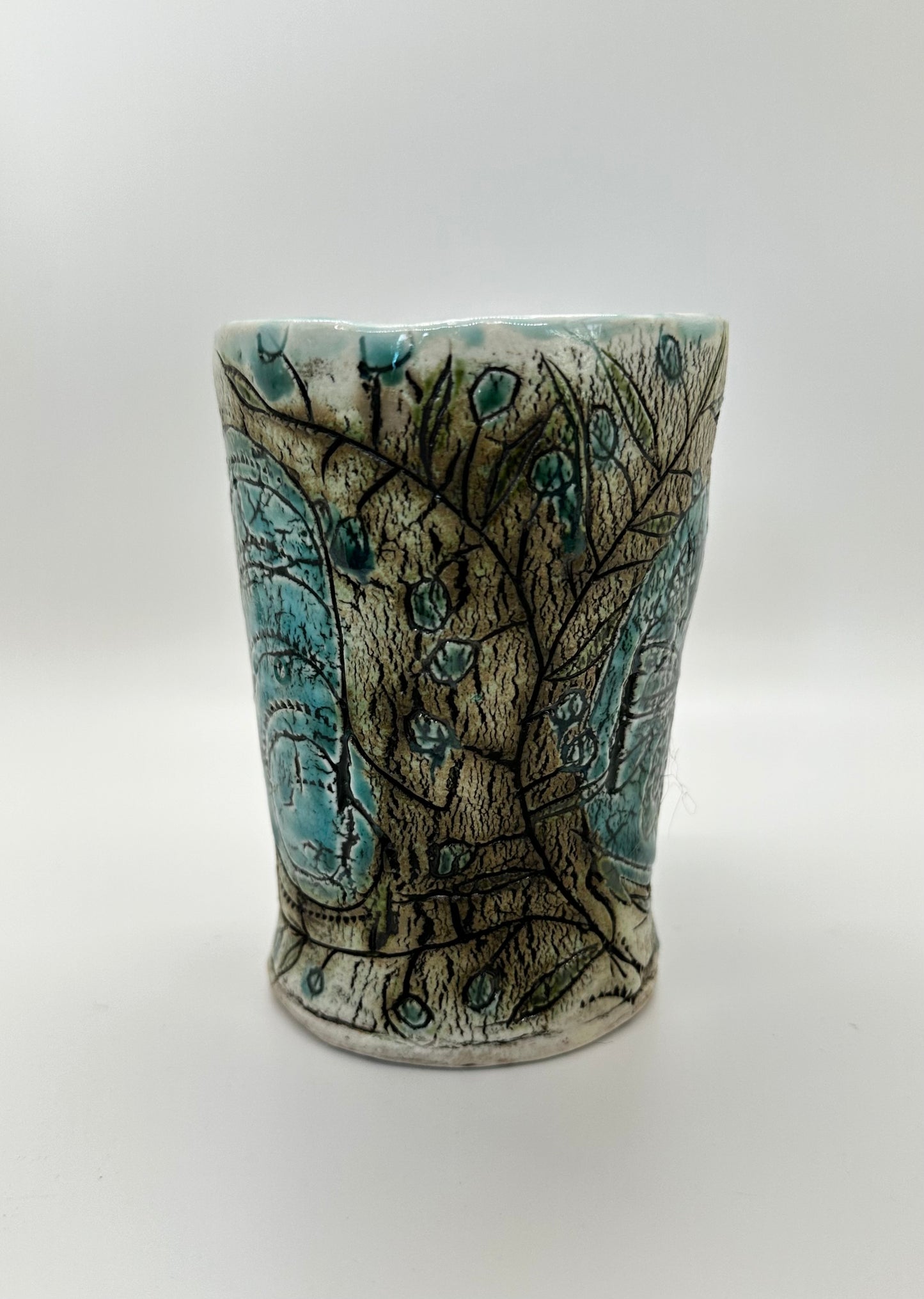 Porcelain Seashell Mug