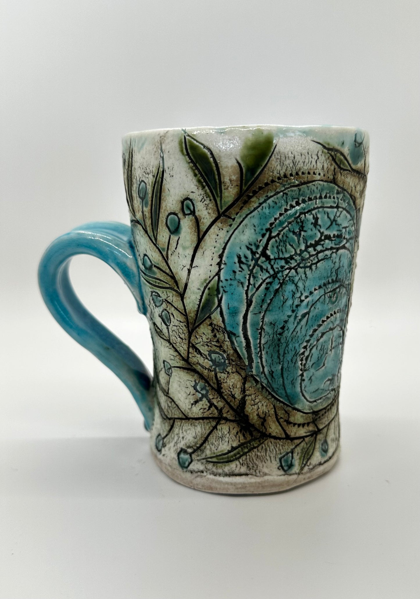 Porcelain Seashell Mug