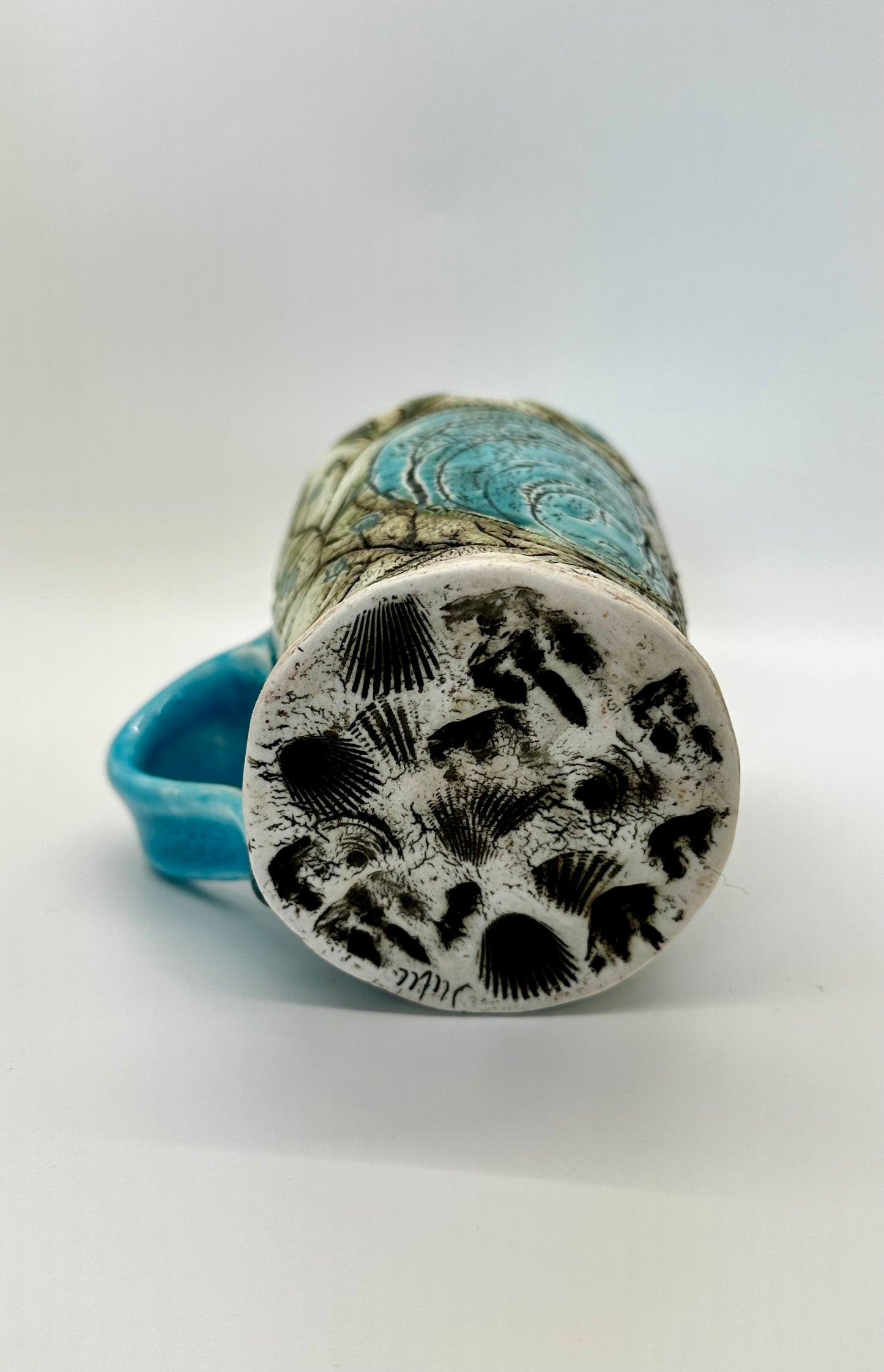 Porcelain Seashell Mug