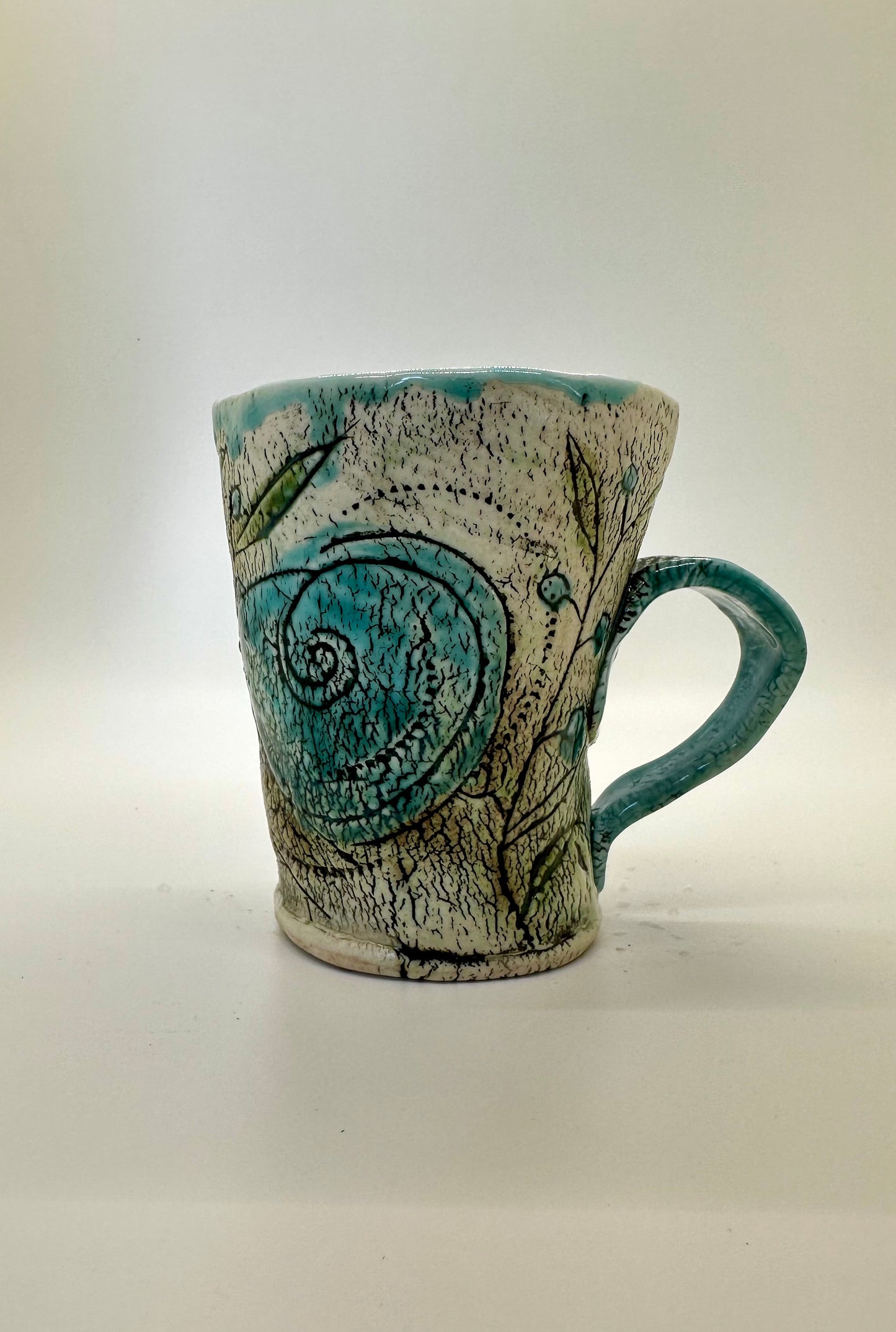 Porcelain Seashell Teacup