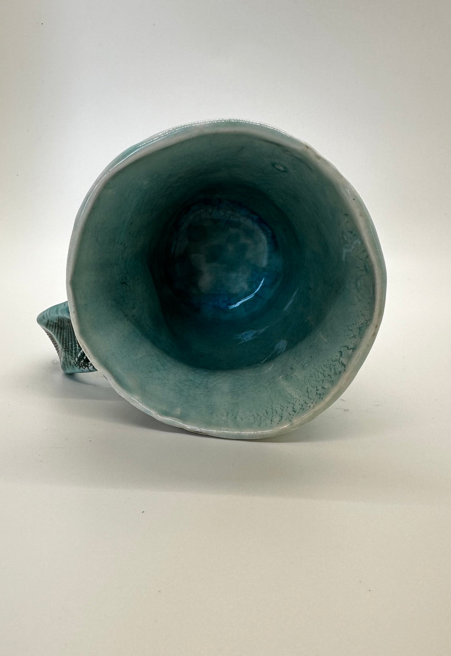 Porcelain Seashell Teacup